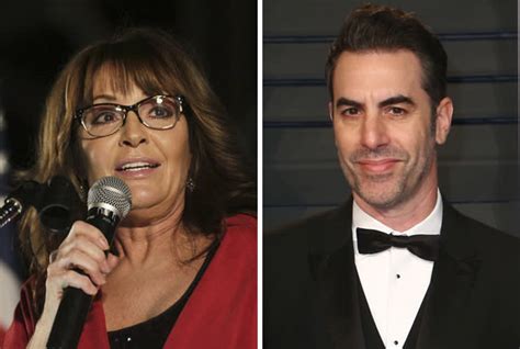 Sarah Palin Says She Was ‘duped By Sacha Baron Cohens “sick Humor”