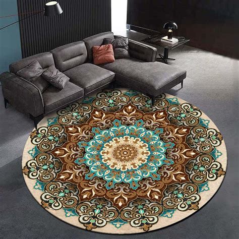 Mandala Round Carpet Project Yourself