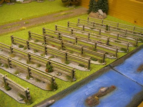Dreispitz Mike´s Miniature Wargaming Blog Fences For My Wargaming Table