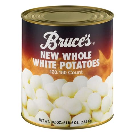 Bruces New Whole White Potatoes 120150 Count 102 Oz Instacart