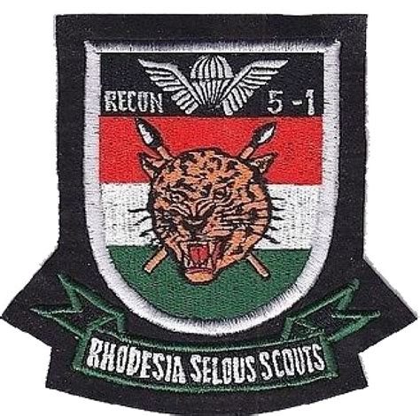 Rhodesia Army Rhodesian Defence Force Rdf Selous Scouts Recon 51