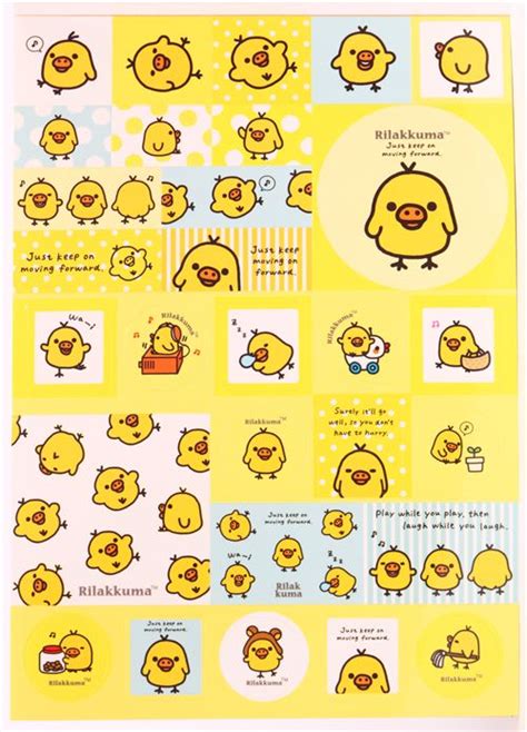 Kawaii Yellow Rilakkuma Yellow Chick Note Pad Modes4u