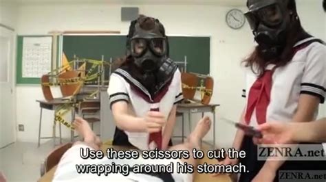 Cfnm Gas Mask Japanese Schoolgirls Subtitles Redtube