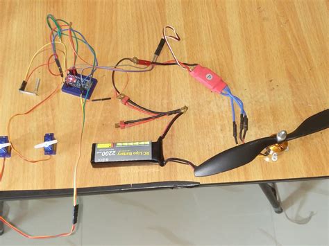 Diy Rc Plane 4 Channel Transmitter Receiver Using Arduino