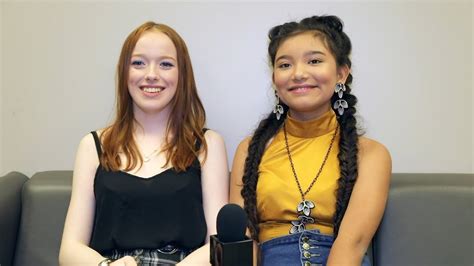 She portrays anne shirley cuthbert in anne. Amybeth McNulty & Kiawenti:io Tarbell | Anne with an E ...