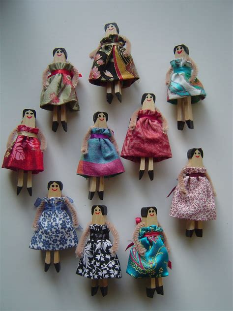 Shop Clothespin Dolls Clothes Pin Crafts Clothes Pins
