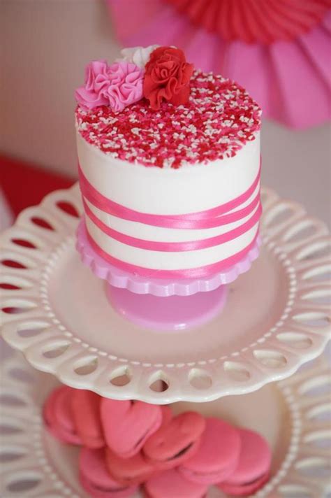 Valentines day deserts valentine cake valentines day party funny valentine heart birthday cake birthday cake girls birthday ideas 3rd birthday birthday cakes. Kara's Party Ideas Valentine's Day Sweet Table with Such ...