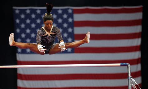 Olympic Hero Simone Biles Electrifies First Day Of Us Gymnastics