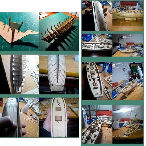 1130 Scale Diy Ship Assembly Model Classical Wooden Sailing Boat Wood