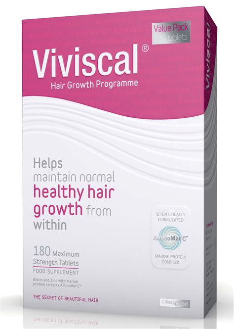 Viviscal Maximum Strength Supplements 3 Month Supply Hair Nutrients