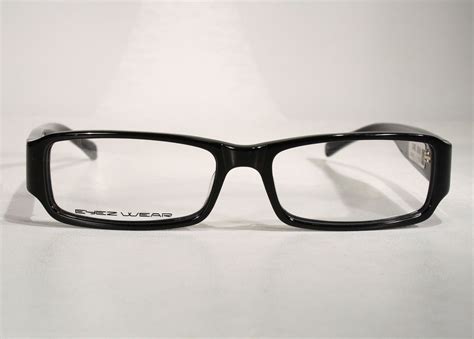 Black Rectangular Eyezwear Unisex Acetate Eyeglasses Frames Glasses Spectacles Ebay Ripvanw