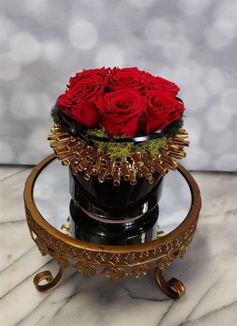 Preserved Red Rose Arrangement In Las Vegas Nv Windmill Floral