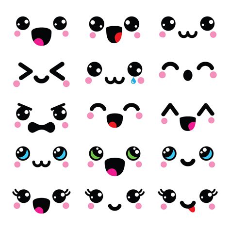 Kawaii Cute Emoji Png Png Image Collection