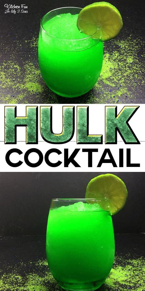 Incredible Hulk Alcoholic Drink Recipe Recipe Reference
