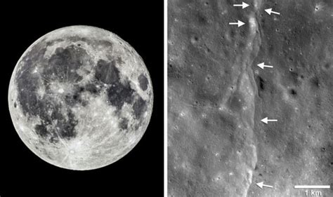 Nasa Shock The Moon Is Shrinking Like A Raisin As Moonquakes Hit Lunar