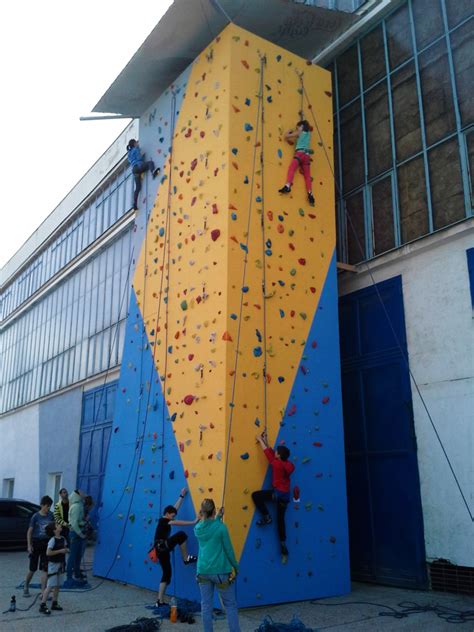 Outdoor Climbing Wall