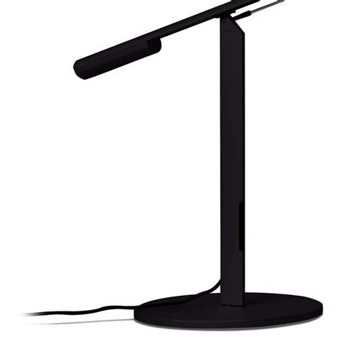 Update your desk space with this modern energy efficient aluminum desk lamp featuring a black finish and one touch dimming and on/off capabilities. Gen 3 Equo Warm Light LED Black Desk Lamp with Touch ...