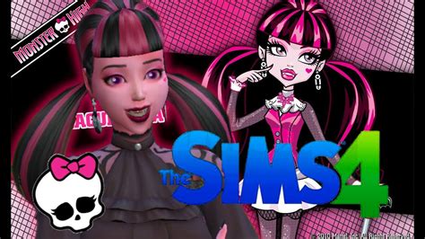 Making Draculaura From Monsterhigh In The Sims 4 Youtube
