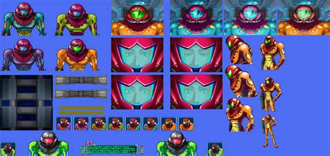 Metroid Sprite Sheet