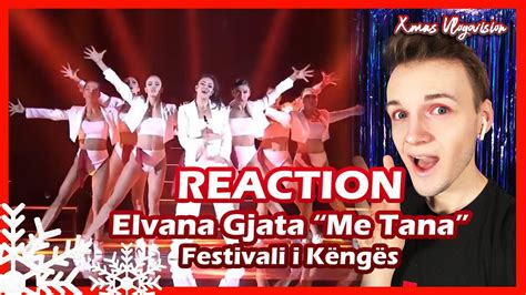 Reaction Me Tana Elvana Gjata Fik58 🇦🇱 Albania Maxe Eurovision