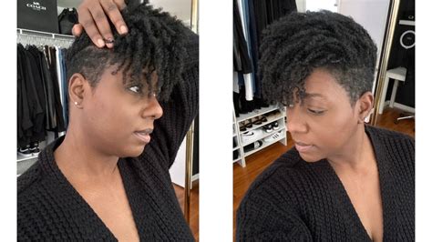 Starting My Locs Transitioning From Tapered Cut To Undercut W