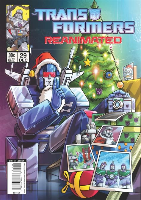 Transformers Reanimated Issue 29 Christmas With Reflector