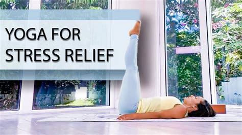 One Hour Calming Yoga For Stress Relief Deep Stretching And Relaxation