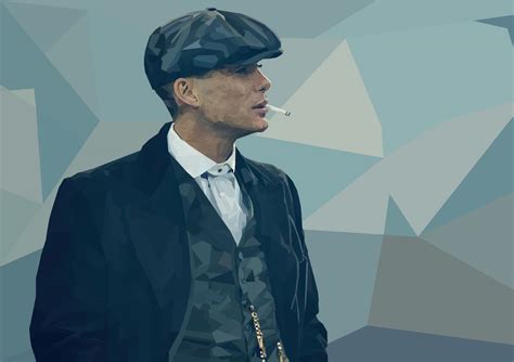 Peaky Blinders Low Poly Thomas Shelby On Behance