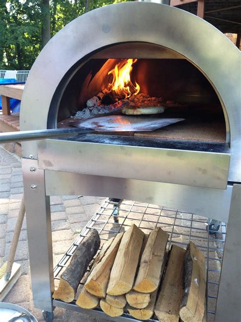 Wood Fired Pizza Oven Commercial Grade Stainless Steel By Ilfornino
