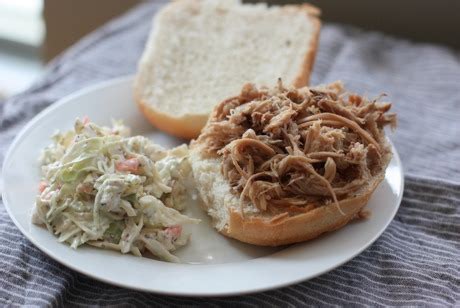 Because most pulled pork recipes don't require prime cuts of meat, pulled pork is a cheaper meat option and ideal. The SoHo: Pulled Pork Sandwich with the Coleslaw on the Side