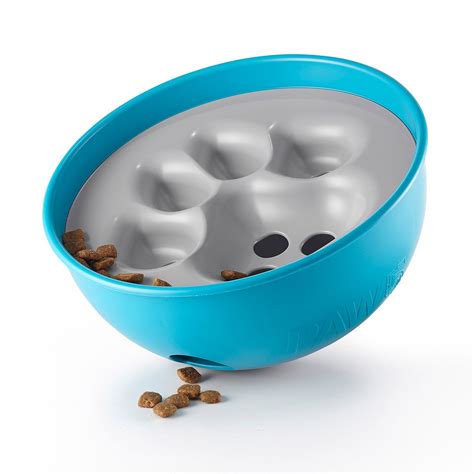 To increase the difficulty of this puzzle bowl you can use wet food and then freeze it. Rock'N Bowl | dog bowl, dog puzzle | Dog bowls, Dog ...