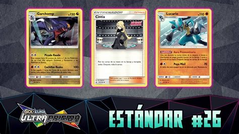 We also included the shiny stardust cost amount. ULTRA PRISM DECK: GARCHOMP - LUCARIO - CINTIA | Pokémon ...