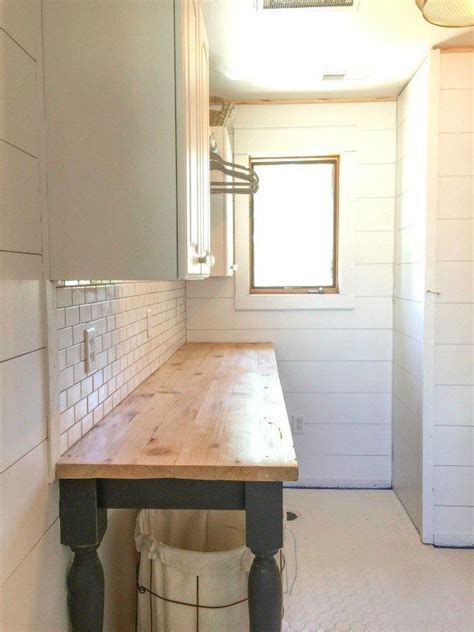 This portable workbench is a great size for working on projects in your yard or garage. The Perfect DIY Laundry Folding Table | Laundry room ...