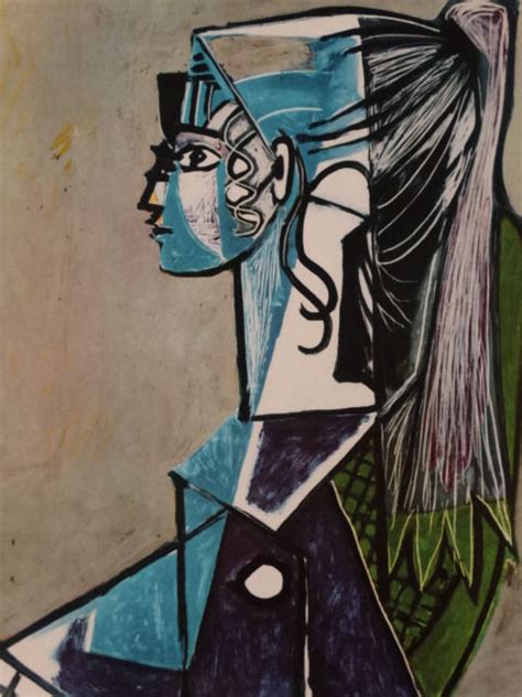 Pablo picasso, født i malaga, spania, var en de de viktigeste malere og skulptører i det 20. Pablo Picasso (after) - Portrait of Sylvette David - Catawiki