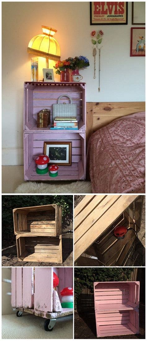 Build These Amazing Wood Crate Projects For Your Home For Creative