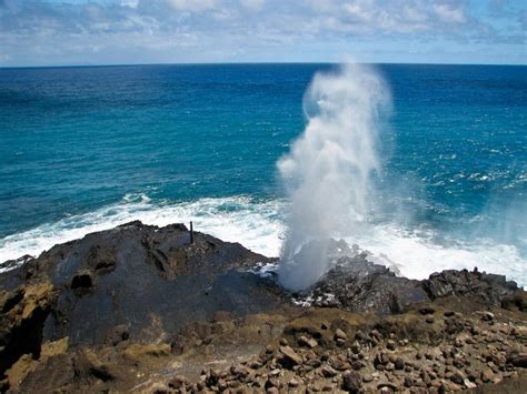 These Hawaii Blowholes Are Nature At Its Finest