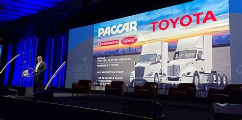 Paccar Toyota Plan To Produce Hydrogen Fuel Cell Trucks Transport Topics