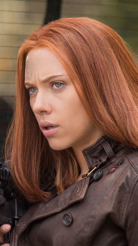 Scarlett Johansson Red Hair Captain America 2 Artist And World Artist