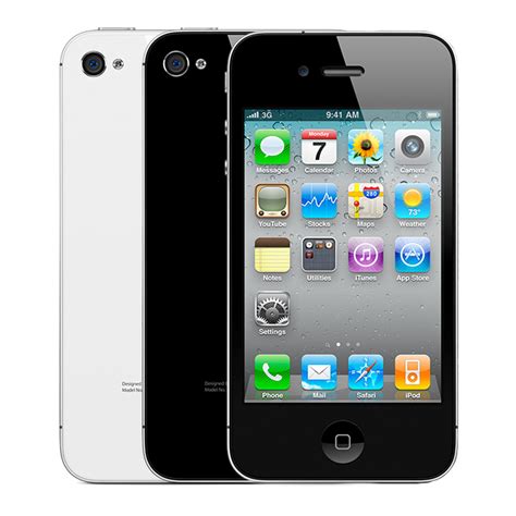 Apple Iphone 4s 32gb Verizon Gsm Unlocked Smartphonelack And White Ebay