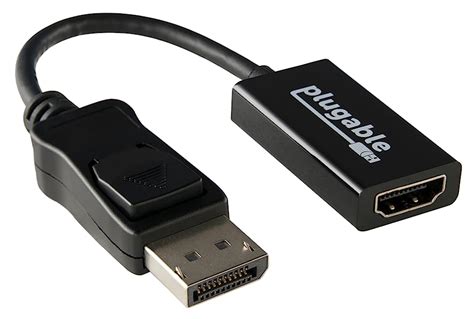 Plugable Active Displayport To Hdmi Adapter Supports Displays Up