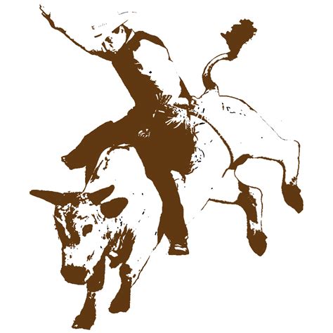 Rodeo Cowboy Bucking Bull Bull Riding Rodeo Png Download 10251025