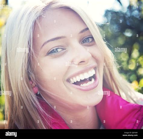 Innocent Blonde Woman Hi Res Stock Photography And Images Alamy