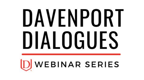 Davenport Dialogues A New Webinar Series Davenpost