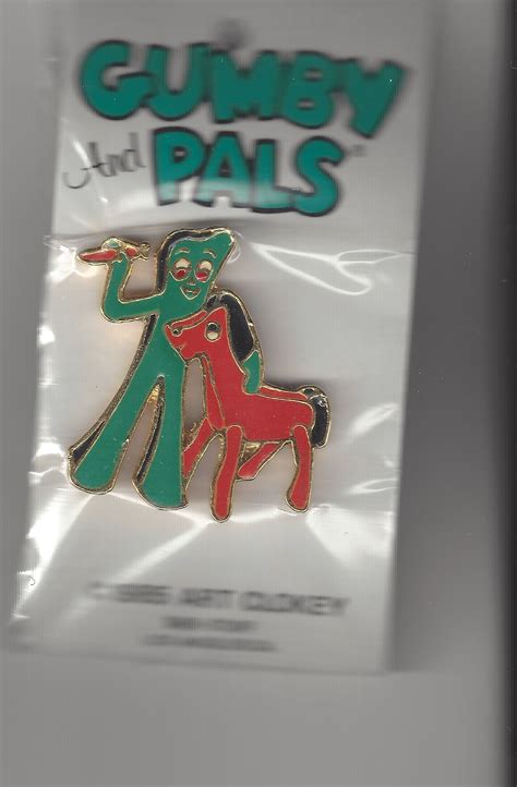 S Gumby Pokey Pin With Pinback New In Pkg Use On Etsy