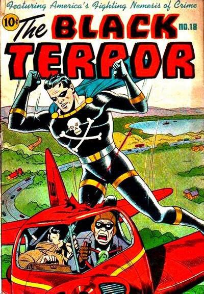 The Black Terror 2x3 Fridge Magnet Comic Book Cover Vintage Collector Ebay