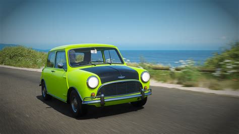 Bean and was crashed at the this mini was also yellow and was used from tee off, mr. Mr. Bean's trip to the seaside! (1965 Mini Cooper S) : forza