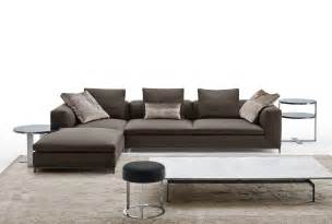 Choose between different seats with or without armrests, stools or corner combinations. B&B Italia Michel Club Sofa | buy from Campbell Watson UK