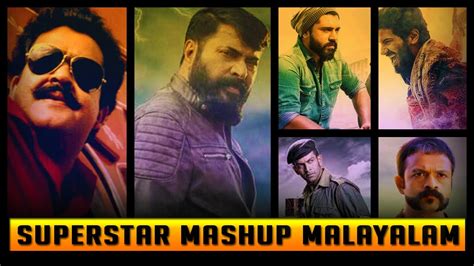 Superstar Mashup Malayalam Mohanlal Mammootty Nivin Pauly