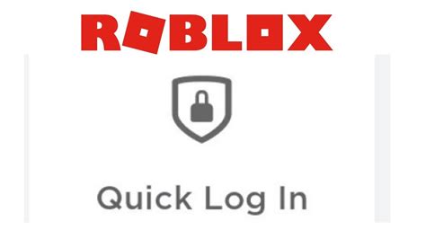How To Use Quick Login Feature On Roblox Youtube