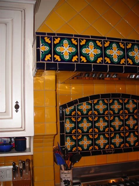 Talavera Kitchen Tile Mediterranean Tile Sacramento By Rustic